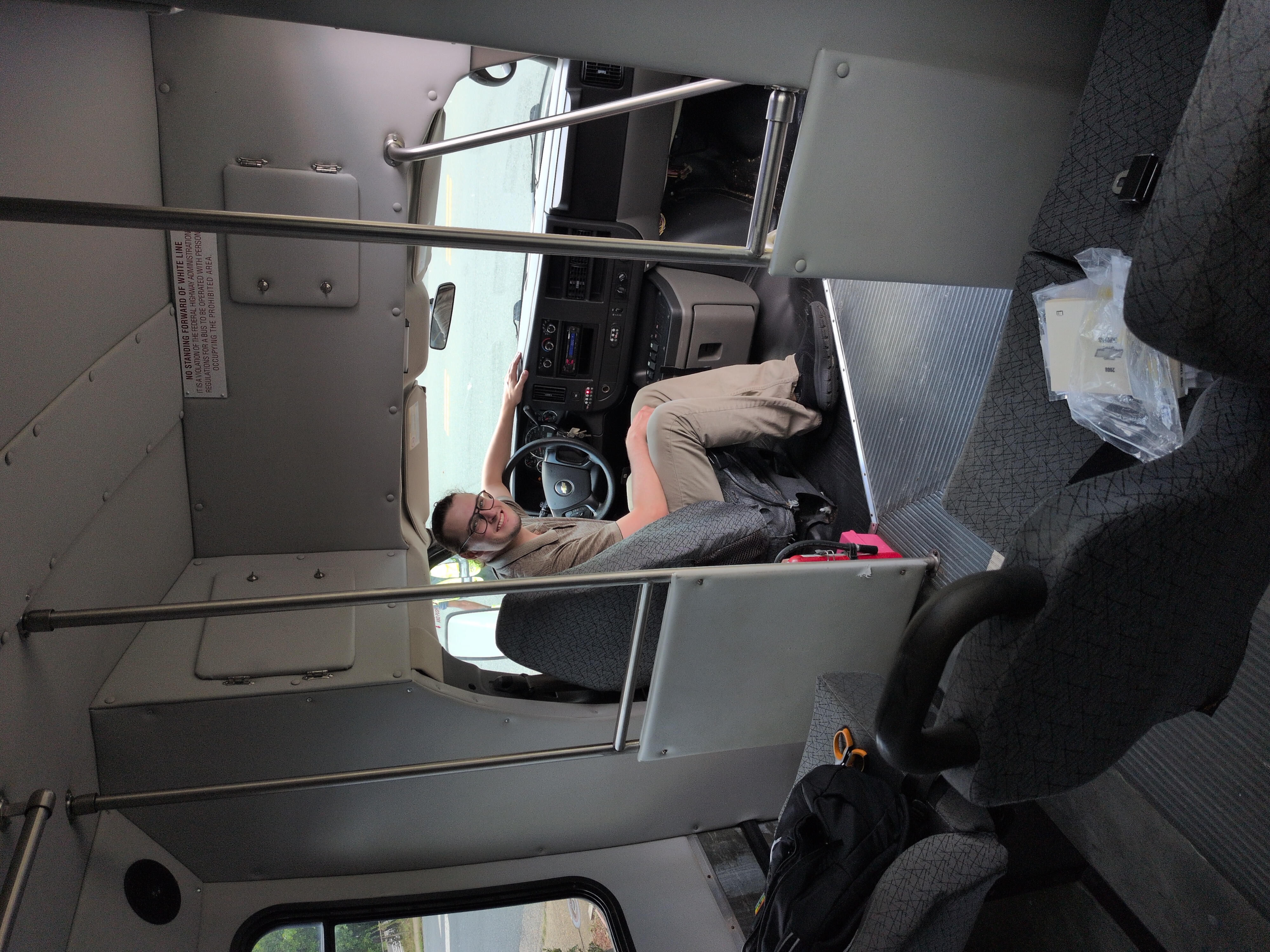 Original 14-seat interior