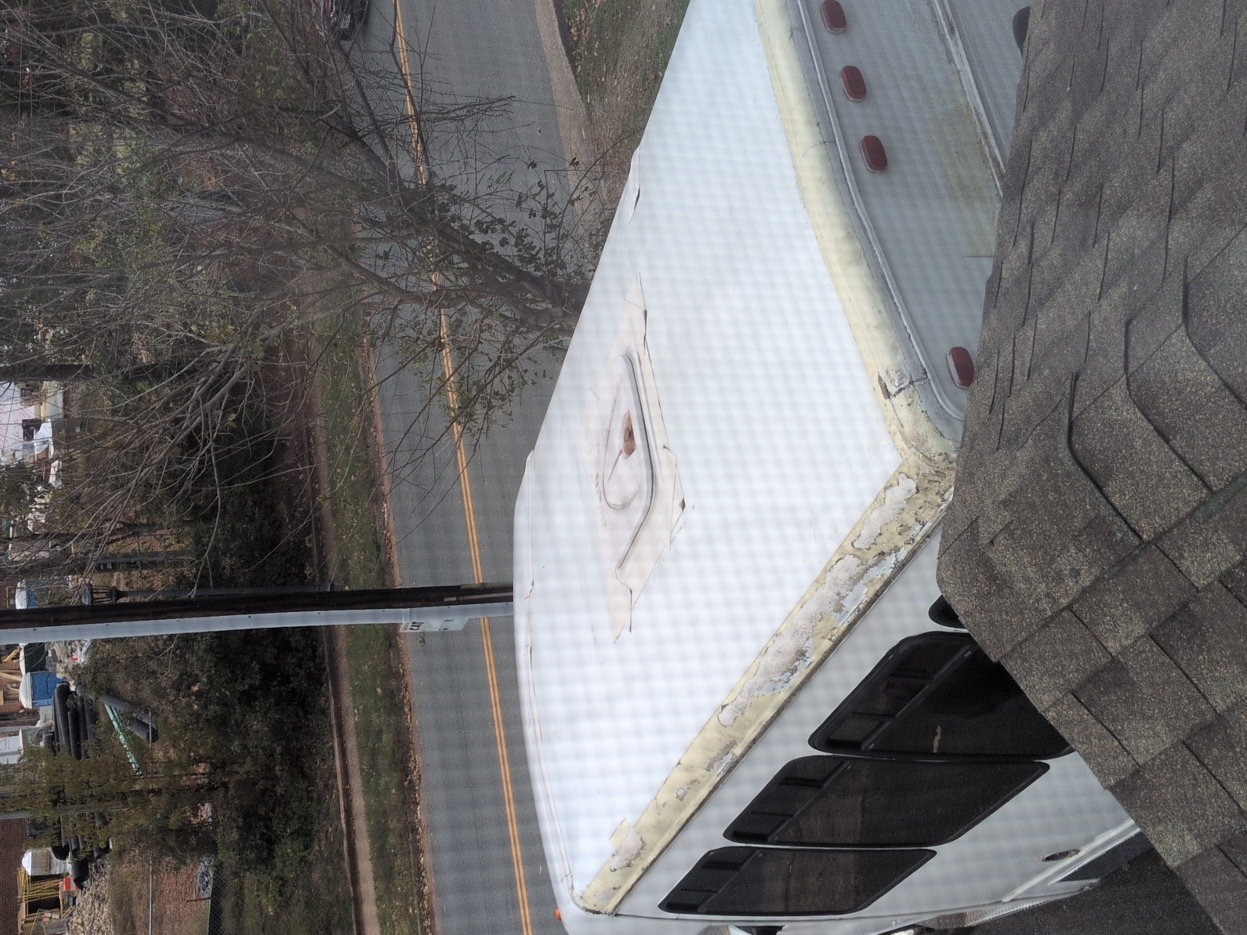 Roof inspection from above